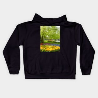 Keukenhof Tulip Festival, Holland Kids Hoodie